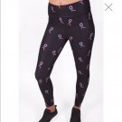 Women's Leggings Infant Loss Pink Blue Ribbon New One Size 0-14