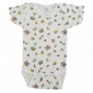 Interlock Butterfly Print Short Sleeve Jumpsuit size large