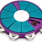 Outward Hound Nina Ottosson Dog Twister Puzzle Game Large Purple/Teal 12" x 12"