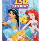 DISNEY PRINCESS STICKER BOOK OVER 150 PUFFY, GLITTER FOIL & GLOSSY STICKERS
