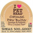 Pet Head Oatmeal Paw Butter 2 Ounce | Natural Soothing Rub for Dogs