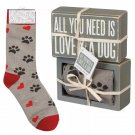 All you Need Is Love And A Dog - Primitives by Kathy Sign & Socks-Dog Lovers 3