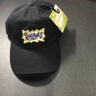 Rugrats Nickelodeon Logo Viacom International Adjustable Black Cap/Hat - NWT
