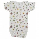 Baby Interlock Butterfly Print Short Sleeve bodysuit size large 3 set