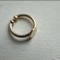Handmade metal ring "Drop"
