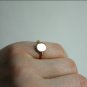 Handmade metal ring "Drop"