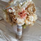 RUSTIC Ivory Vintage Lace Fantasy Bouquet