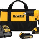 DEWALT 20V Max Cordless Drill/Driver Kit, Includes 2 Batteries and Charger