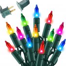 Dazzle Bring Multi-Colored Christmas Mini String Lights, 20FT 100 Count