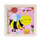 Kids Toy Wood Puzzle Wooden 3D Puzzle Jigsaw for Children Baby Cartoon