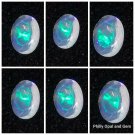 1.25 Carat Ethiopian Welo Opal oval cut facet (F5)