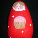 Cassi with a Cupcake - Cuddli DiDi Doll