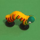 2pcs / 3d PVC Shoe Charms - Caterpillar A - Similar to Jibbitz and fits Crocs