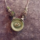 Faerie Coffin, Lovely Jade Button pendant