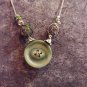 Faerie Coffin, Lovely Jade Button pendant