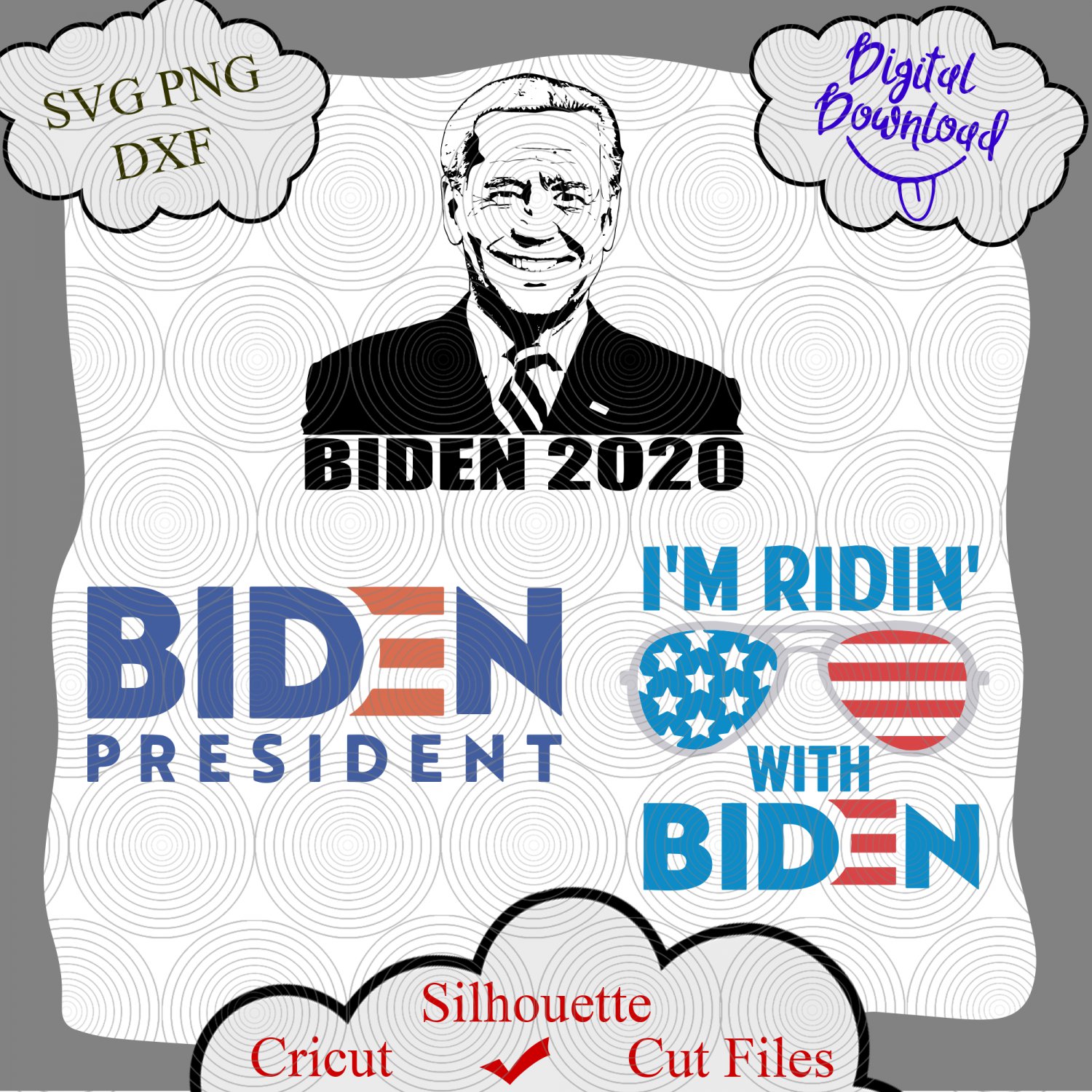 Joe Biden for President 2020 digital, Biden For President SVG, Joe ...