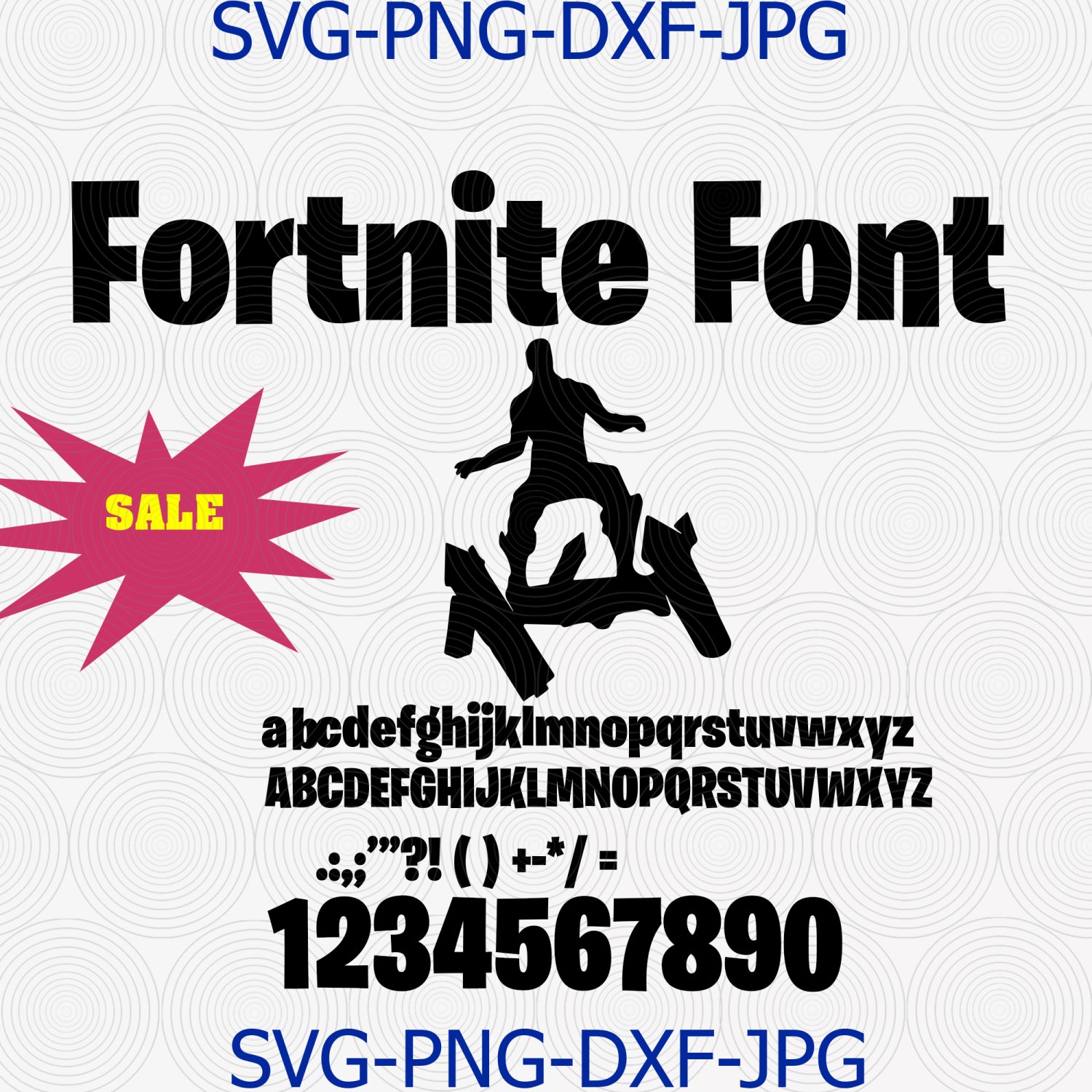 Fornite font svg, fornite svg, fornite alphabet svg, game font svg ...