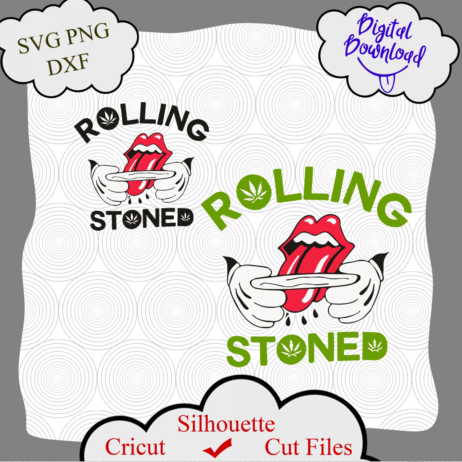 Rolling Stoned Svg, Cannabis design Png, Medical Marijuana, Blunt Joint, Pot Stoned, Smoking