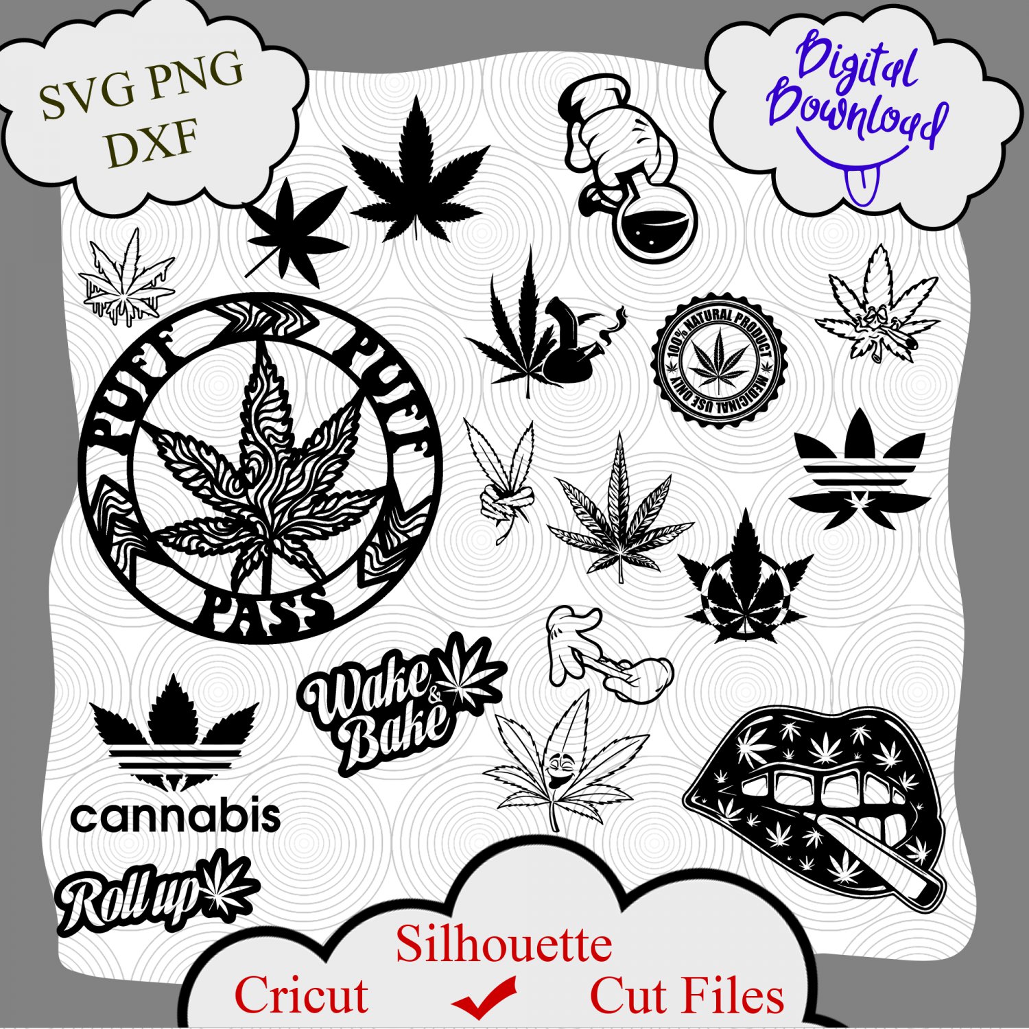 Download Cannabis Svg Bundle 20 Weed Bundle Svg Dope Bundle Svg Cannabis 420 Svg Weed Quote