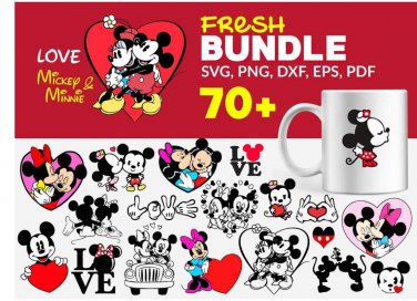 Download Mickey Mouse Valentines Day Svg Minnie Mouse Valentines Day Svg Mickey Love Svg Mickey Heart Svg