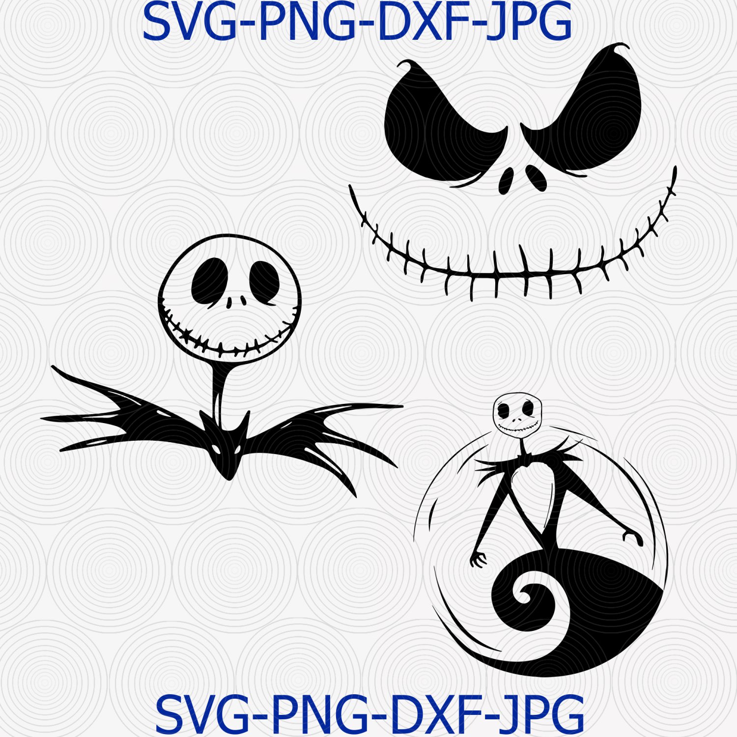 Jack Skellington Stenciljack Skellington Svg Nightmar Vrogue Co