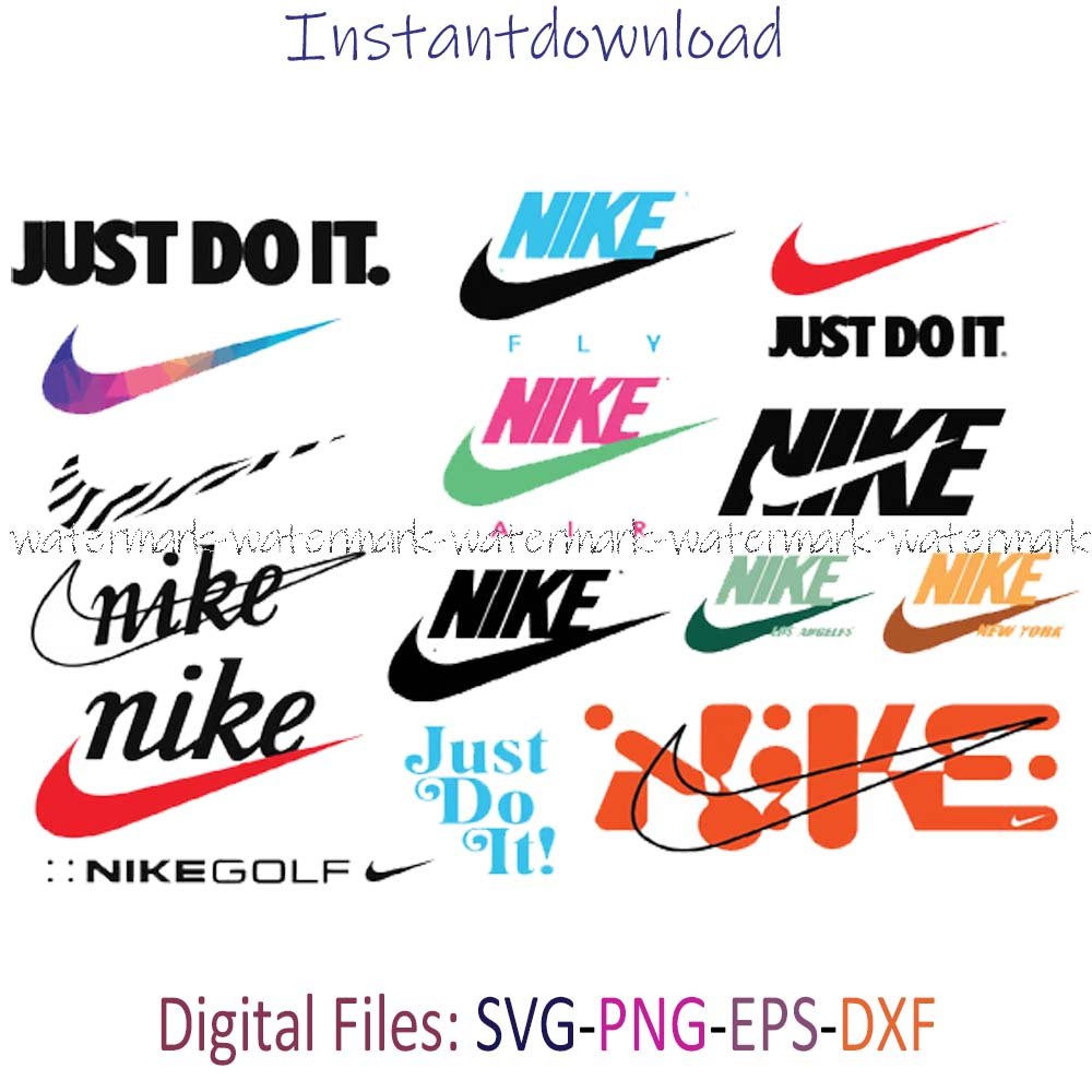 Nike Logo Bundle Svg, Brand Logo Svg, LV Logo Svg, GG Logo Svg, Chanel Logo Svg