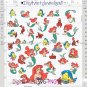 Little Mermaid Bundle Layered SVG, Ariel Cricut file, Cut files, Mermaid Layered digital