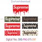 Supreme Logo SVG, Supreme PNG, LV Supreme Logo, Supreme Symbol, Logo Transparent