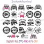Jeep SVG Bundle, Jeep SVG, Jeep Silhouette, Jeep SVG For Cricut, Jeep Wrangler SVG