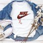 Nike Logo with Shoe Lace Art Design - Transparent PNG, Instantdownload