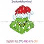You re A Mean One Mr Grinch SVG, Mr Grinch SVG, SVG Grinch Face, Grinch Quotes SVG
