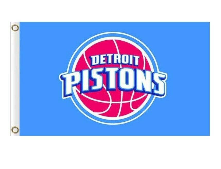 Detroit Pistons Flag 3x5ft Banner Polyester Basketball pistons006