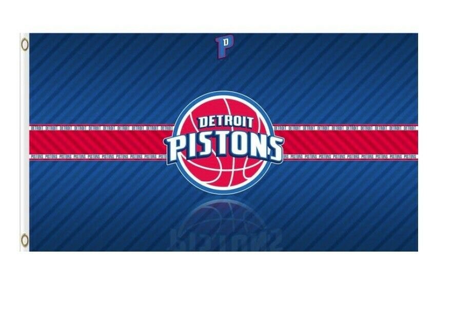 Detroit Pistons Flag 3x5ft Banner Polyester Basketball pistons001