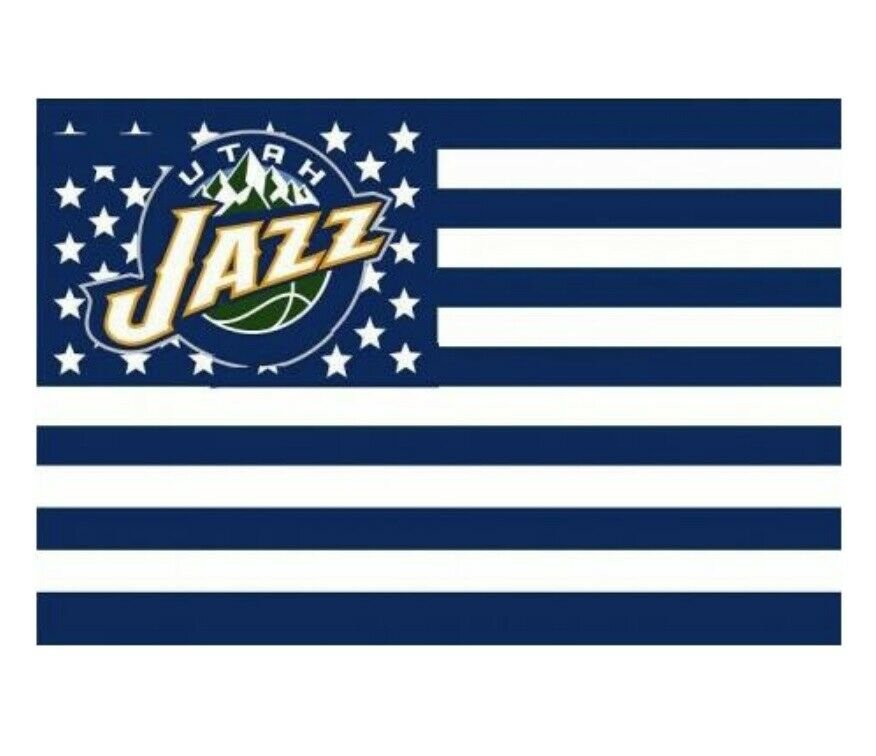 Utah Jazz Flag 3x5ft Banner Polyester Basketball sports jazz003