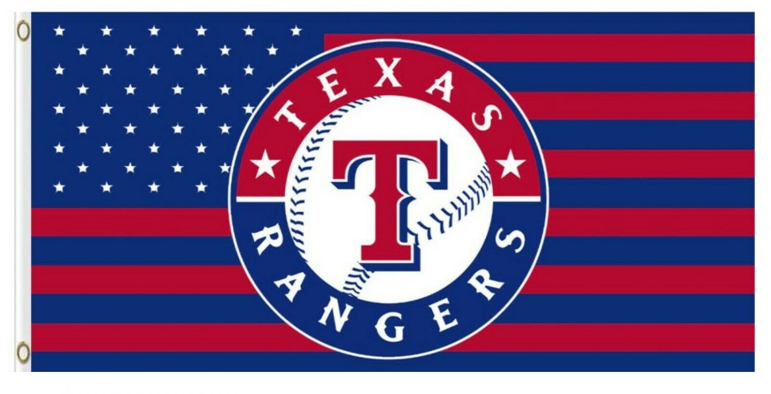 Texas Rangers Flag 3x5ft Banner Polyester Baseball rangers001