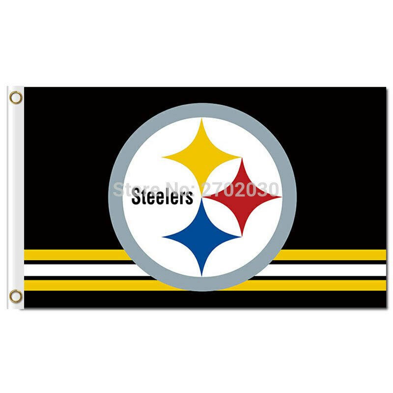 Pittsburgh Steelers Flag 3x5ft Banner Polyester American Football ...