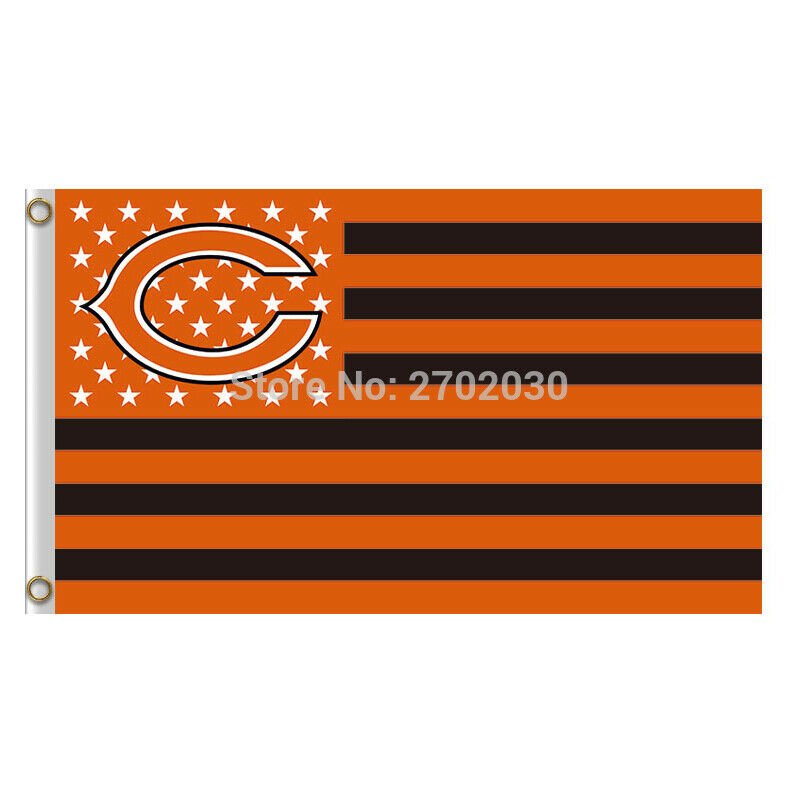 Chicago Bears Flag 3x5ft Banner Polyester American Football bears006