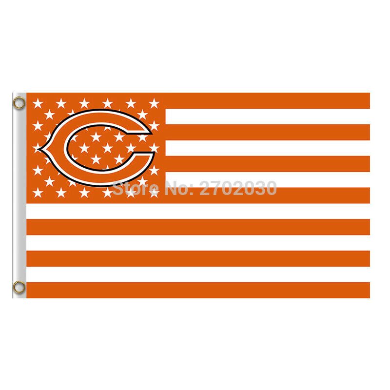 Chicago Bears Flag 3x5ft Banner Polyester American Football bears007