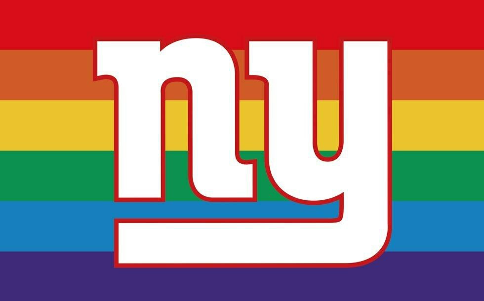 New York Giants Pride Flag 3x5ft Banner Polyester American Football