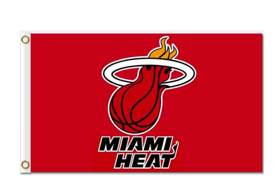 Miami Heat Flag 3x5ft Banner Polyester Basketball heat011