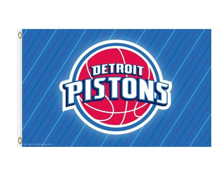 Detroit Pistons Flag 3x5ft Banner Polyester Basketball pistons002