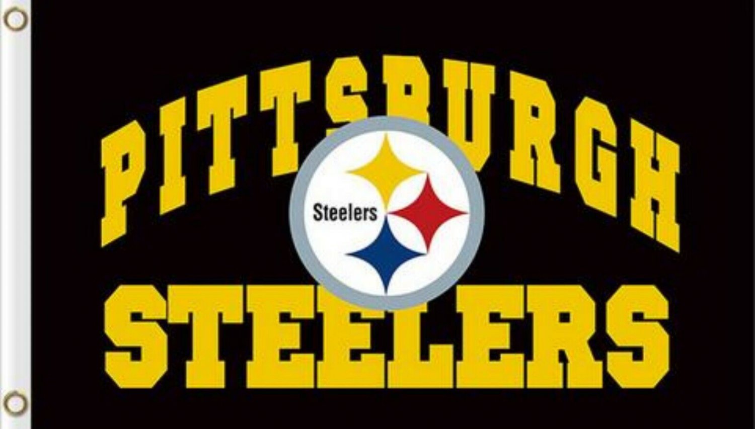 Pittsburgh Steelers Flag 3x5ft Banner Polyester American Football ...