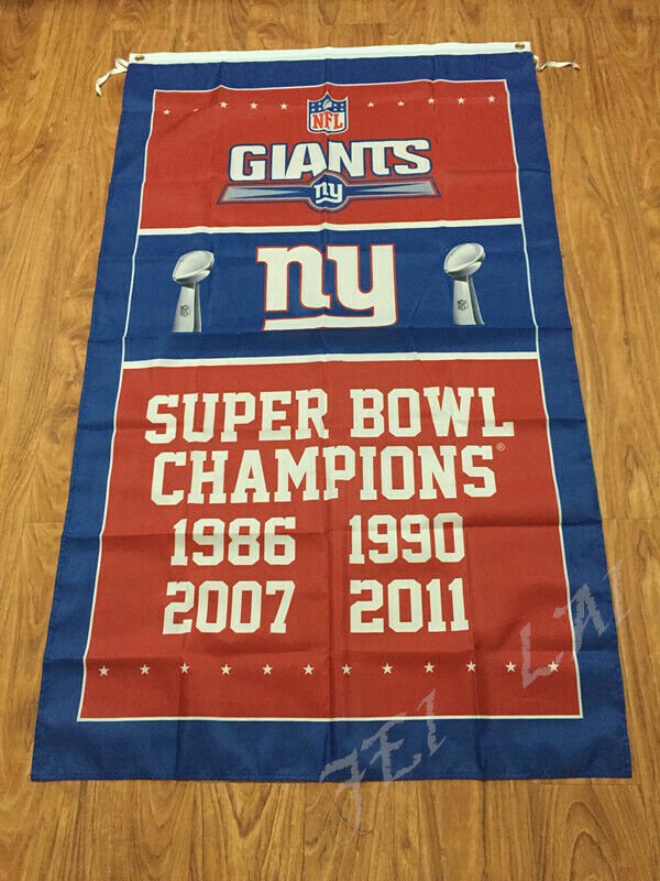 New York Giants Flag 3x5ft Banner Polyester American Football giants025