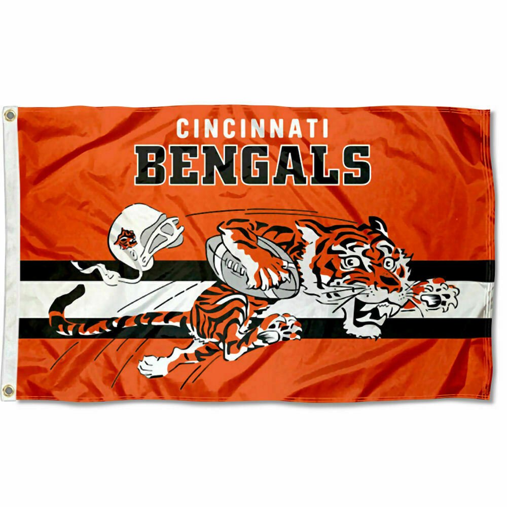 Cincinnati Bengals Flag 3x5ft Banner Polyester American Football bengals026