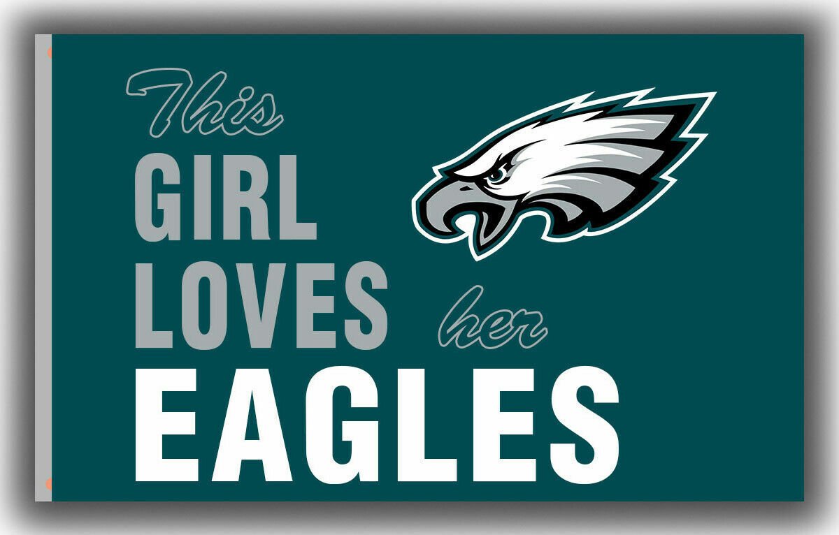 Philadelphia Eagles Flag 3x5ft Banner Polyester American Football eagles020