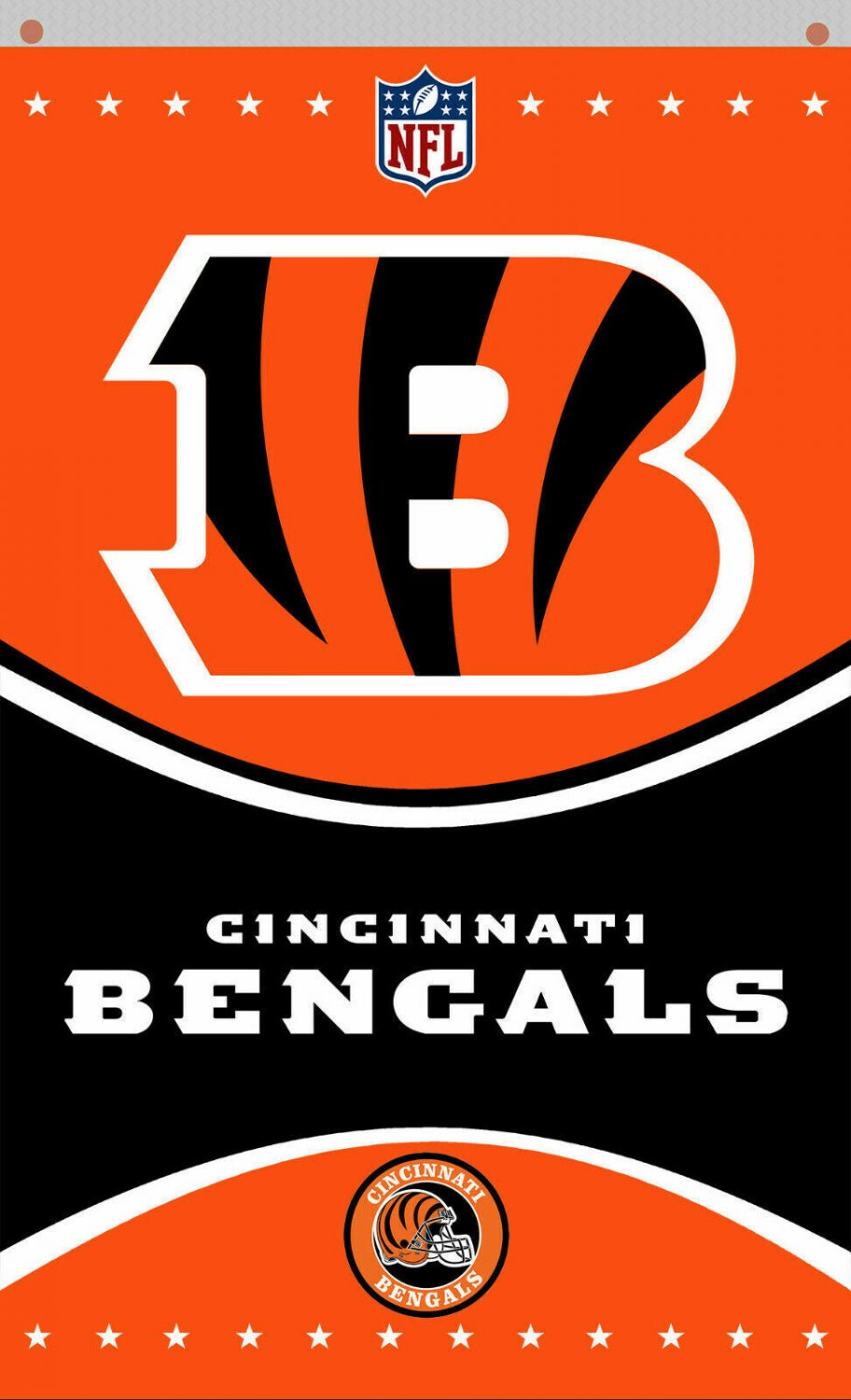 Cincinnati Bengals Flag 3x5ft Banner Polyester American Football bengals033