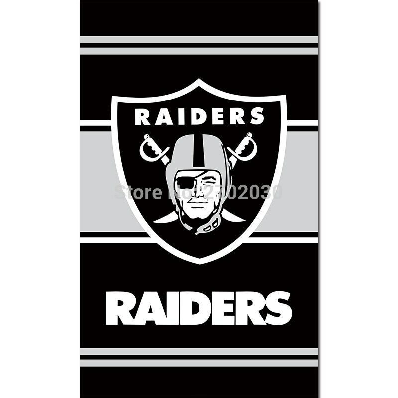 Las Vegas Raiders Flag 3x5ft Banner Polyester American Football raiders077