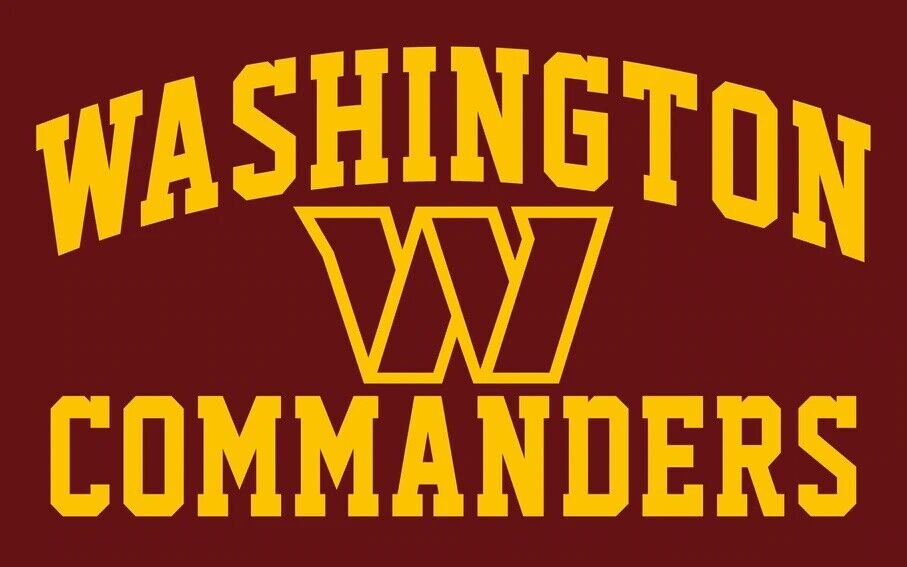 Washington Commanders Flag 3x5ft Banner Polyester American Football ...