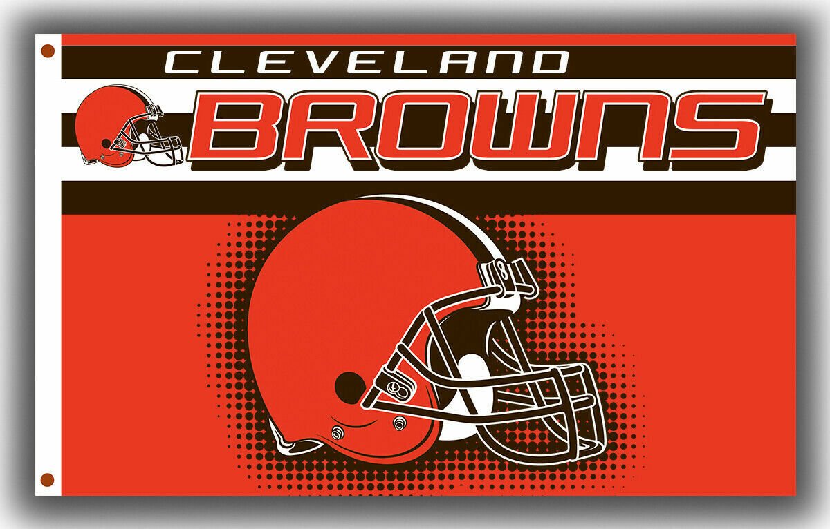 Cleveland Browns Flag 3x5ft Banner Polyester American Football Browns028