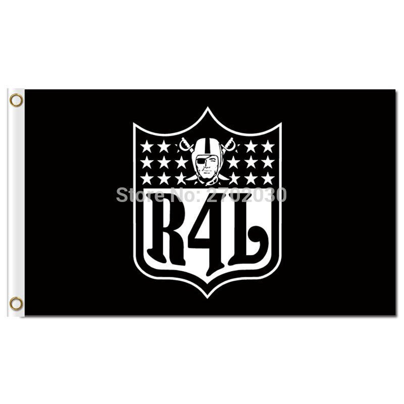 Las Vegas Raiders Flag 3x5ft Banner Polyester American Football raiders016